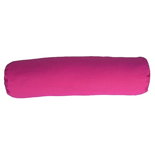 yÁzygpEJiz(pink) - Yoga Meditation Back Bolster/Cushion Lumbar Support Firm Pillow Restorative