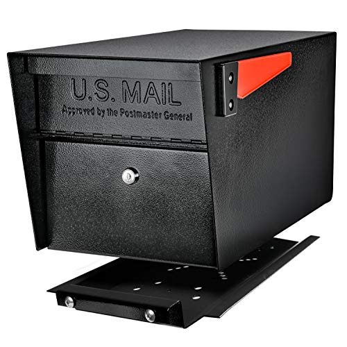 【中古】【未使用・未開封品】Mail Boss 7500 Mail Manager Pro カーブサイドロックセキュリティメールボックス、ブラック 7500 1