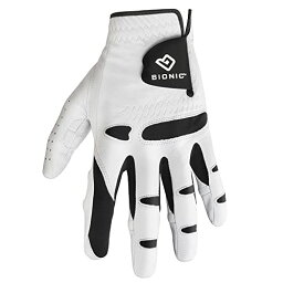 【中古】【未使用・未開封品】Bionic Glove メンズ Stablegrip ナチュラルフィット ゴルフグローブ XXL ホワイト 左