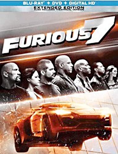 yÁzygpEJizFurious 7: Exclusive Steelbook Edition (Blu-ray, DVD + Digital HD)