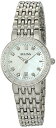 【中古】【未使用・未開封品】Bulova 96R203 Classic Stainless Steel Mother of Pearl Dial Diamond...