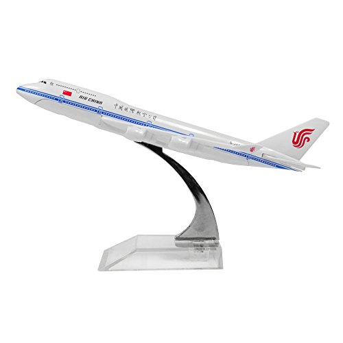 【中古】【未使用 未開封品】エアチャイナ限定ボーイング747-400合金メタルモデル飛行機