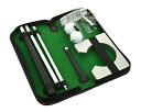 【中古】【未使用・未開封品】Neon エグゼクティブギフト ポータブルゴルフパターセットキット ボールホールカップ付き 旅行 屋内 ゴルフパッティング練習用