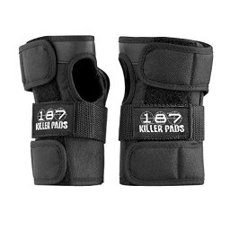 【中古】【未使用・未開封品】187（ワンエイトセブン）Protector Wrist Guard black (Lサイズ)
