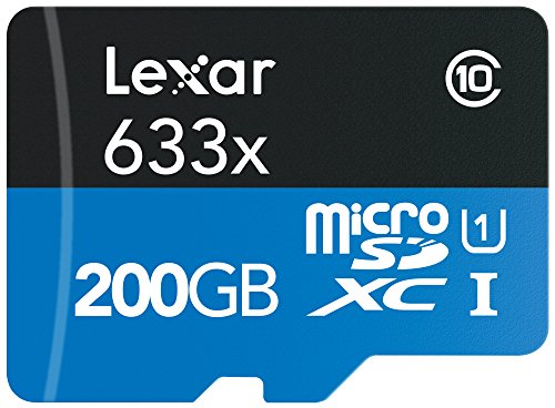 š̤ۡѡ̤ʡLexar High-Performance microSDXC 200GB 633® 95MB/ UHS-I/U1 Class 10/USB 3.0 ɥ꡼ LSDMI200BBNL633R [¹͢]