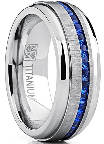 š̤ۡѡ̤ʡ(V 1/2) - Ultimate Metals Co. Men's Eternity Titanium We...