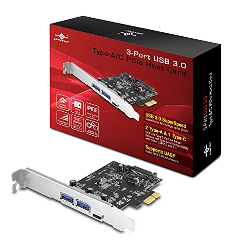 š̤ۡѡ̤ʡVantec 3-Port USB 3.0 Type A/C PCIe Host Card (UGT-PC331AC) by Vantec