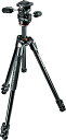【中古】【未使用・未開封品】Manfrotto マンフロット カメラ 三脚 MK290XTA3-3WUS 290 Xtra 3-Way Head Kit (Black) 黒
