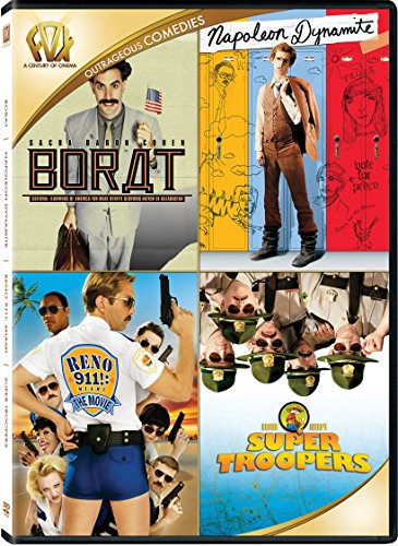 【中古】【未使用・未開封品】BORAT / NAPOLEON DYNAMITE / RENO 911 / SUPER TROOP