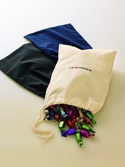 【中古】【未使用・未開封品】( 3パック)のセット3-再利用可能なコットンShoe Bags with Drawstring