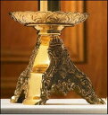 【中古】【未使用・未開封品】RomaコレクションPolished Brass Short Altar Candlestick、8インチ