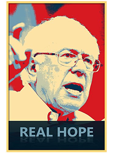 【中古】【未使用・未開封品】ビニール印刷ポスター???18?x 24?Real Hope???大統領候補デザイン