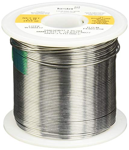 【中古】【未使用・未開封品】Kester 44 Rosin Core Solder 63/37 0.80mm (0.031 inches) 1 lb. Spool