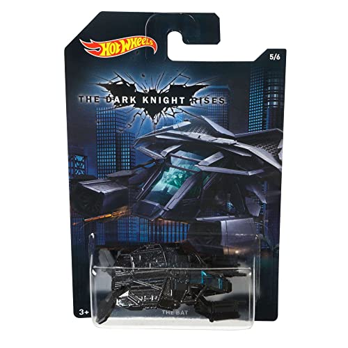【中古】【未使用・未開封品】Hot Wheels, 2015 Batman, Batman: The Dark Knight Rises Movie The Bat Exclusive Die-Cast Vehicle #5/6