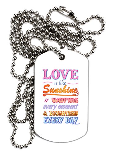 【中古】【未使用・未開封品】TooLoud LOVE IS LIKE SUNSHINE???Quote大人用犬タグチェーンネックレス【メーカー名】【メーカー型番】【ブランド名】TooLoud メンズ, ネックレス Tooloud: Designer【商品説明】TooLoud LOVE IS LIKE SUNSHINE???Quote大人用犬タグチェーンネックレス【注意】こちらは輸入品となります。当店では初期不良に限り、商品到着から7日間は返品を 受付けております。こちらは当店海外ショップで一般の方から買取した未使用・未開封品です。買取した為、中古扱いとしております。他モールとの併売品の為、完売の際はご連絡致しますのでご了承ください。ご注文からお届けまで1、ご注文⇒ご注文は24時間受け付けております。2、注文確認⇒ご注文後、当店から注文確認メールを送信します。3、当店海外倉庫から当店日本倉庫を経由しお届けしますので10〜30営業日程度でのお届けとなります。4、入金確認⇒前払い決済をご選択の場合、ご入金確認後、配送手配を致します。5、出荷⇒配送準備が整い次第、出荷致します。配送業者、追跡番号等の詳細をメール送信致します。6、到着⇒出荷後、1〜3日後に商品が到着します。　※離島、北海道、九州、沖縄は遅れる場合がございます。予めご了承下さい。お電話でのお問合せは少人数で運営の為受け付けておりませんので、メールにてお問合せお願い致します。営業時間　月〜金　10:00〜17:00お客様都合によるご注文後のキャンセル・返品はお受けしておりませんのでご了承下さい。