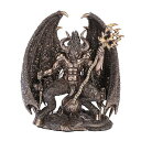 【中古】【未使用・未開封品】Pacific Trading PT Lucifer Devil ホームデコスタチュー フォールディングエンジェル サタン
