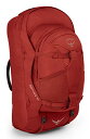 【中古】【未使用 未開封品】(Jasper Red, S/M) - Osprey Farpoint 70 Men 039 s Travel Pack