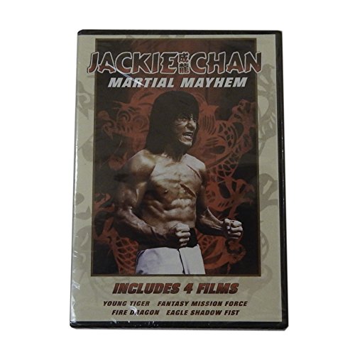 【中古】【未使用 未開封品】Jackie Chan Martial Mayhem: Young Tiger, Fantasy Mission Force, Fire Dragon, and Eagle Shadow Fist