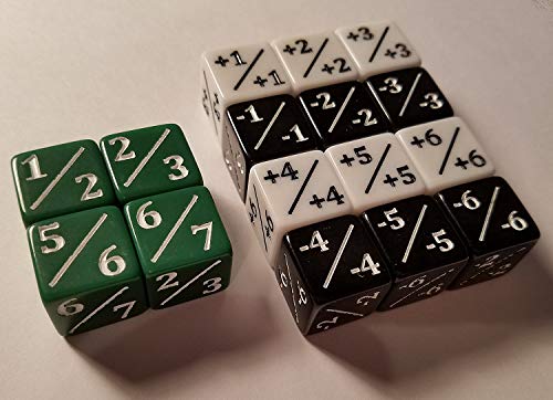 【中古】【未使用・未開封品】16x Counters & Tarmogoyf Dice for Magic: The Gathering and other games/CCG MTG(3)
