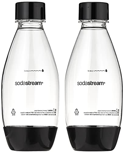 【中古】【未使用・未開封品】SodaStream Source Carbonating Bottles (Twin Pack).5 L, Black by SodaStream