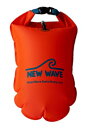【中古】【未使用・未開封品】New Wave Swim Buoy 海での水泳やトライアスロン選手に???軽量で見えやすい浮き輪 トレーニングやレースの安全に (...