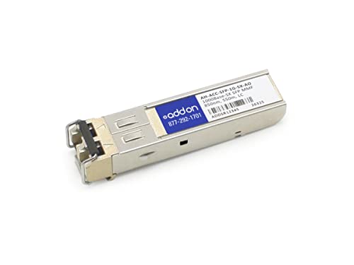 š̤ۡѡ̤ʡAddOn - SFP (mini-GBIC) transceiver module (equivalent to: Aerohive AH-ACC-SFP-1G-SX) - Gigabit Ethernet - 1000Base-SX - LC multi-mode