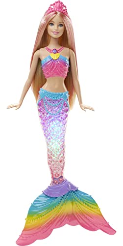 yÁzygpEJizAo[r[l` Barbie Rainbow Lights Mermaid Doll [sAi]