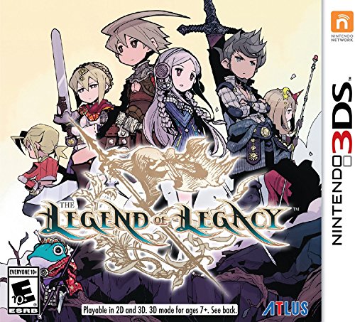【中古】【未使用・未開封品】The Legend of Legacy Launch Edition Nintendo 3DS レガシー起動の伝説版ニンテンドービデオゲーム 英語北米版 [並行輸入品]