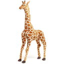 【中古】【未使用・未開封品】Tiger Tale Toys ジャニ ザ サバンナ キリン | 52インチ 巨大ぬいぐるみ ジャンボぬいぐるみ | テキサスから発...