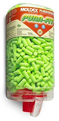 【中古】【未使用 未開封品】Moldex M6845 Pura-Fit Earplugs, Long Length (500 per Dispenser) by Moldex