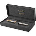 【中古】【未使用・未開封品】(Medium Nib, Stainless Steel Nib, Stainless Steel - Gold Trim) - Parker Sonnet Medium Nib Stainless Steel Gold Finish Trim Gift Boxed F