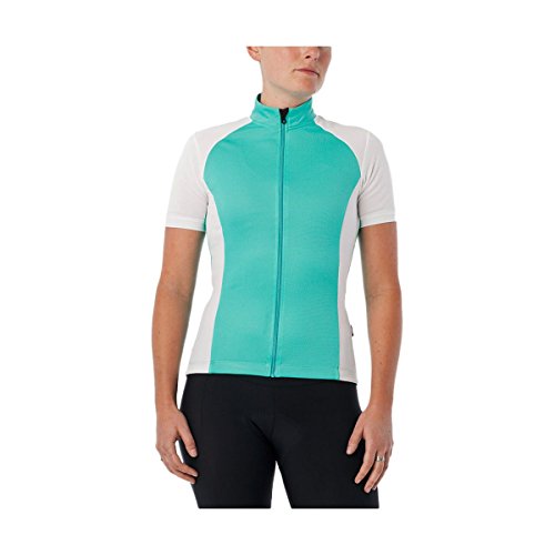 š̤ۡѡ̤ʡGiro Chrono Sport Short Sleeve Jersey Women White/turquoise Size M 2016 Short