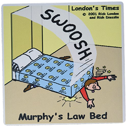 【中古】【未使用・未開封品】3drose Murphy S Lawベッド???マウスパッド、8?by 8?" ( MP _ 1755?_ 1?)