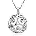 yÁzygpEJizMimiX^[OVo[PgTriple Spiral Triskele Triskelion񃉃Ehy_glbNXA18C`