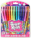 【中古】【未使用・未開封品】Sugar Rush キャンディー香り付きジェルペン 24本入り (42062)