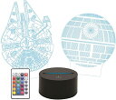 【中古】【未使用・未開封品】Star Wars Millennium Falcon Lighting Decor toys Lamp Version 2016