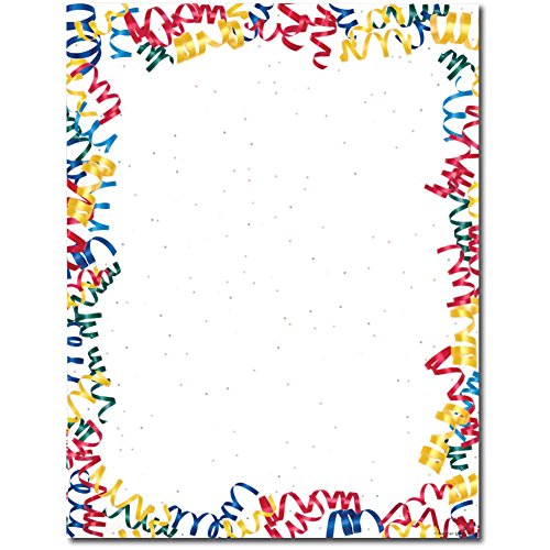 【中古】【未使用・未開封品】紙吹雪Streamersレターヘッド???100シート