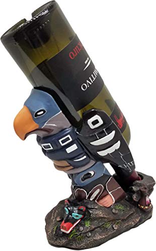 【中古】【未使用・未開封品】DWK Totem ワインハンドペイント ネイティブアメリカンワインボトルホル..