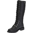【中古】【未使用・未開封品】Harley-Davidson Womens Belhaven Black Leather High Cut Boot