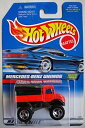 【中古】【未使用・未開封品】HOT WHEELS MERCEDES BENZ UNIMOG #1005 BLACK/RED