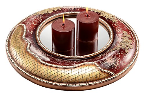 【中古】【未使用・未開封品】OK Lighting クリスタルストーンミラー