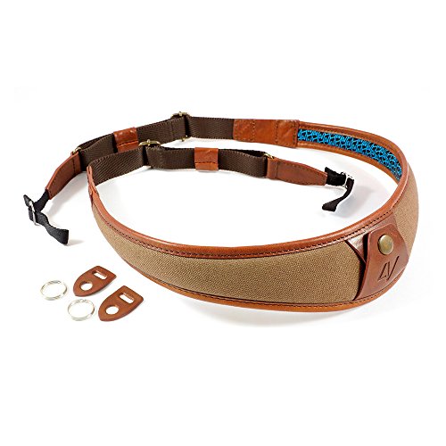 【中古】【未使用・未開封品】4V DESIGN ALA CAMERA STRAP 4V デザイン アラ カメラストラップ (ブラウ..