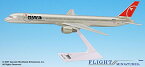 【中古】【未使用・未開封品】Flight Miniatures ノースウエスト航空 NWA 2003 ボーイング 757-300 1:200スケール ディスプレイモデル