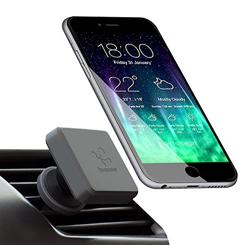 楽天AJIMURA-SHOP【中古】【未使用・未開封品】Koomus Pro Air-M Air Vent Universal Magnetic Cradle-less Smartphone Car Mount for all iPhone and Android Devices by Koomus