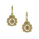 yÁzygpEJiz1928 Jewelry Light Colorado Topaz Drop Earrings