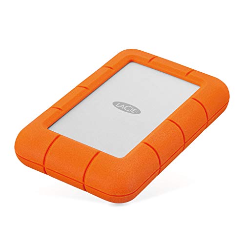 【中古】【未使用・未開封品】LaCie ラシー ポータブルHDD ハードディスク 4TB Rugged Mini USB3.0 Mac/iPad/Windows対応 [ 耐落下性 耐衝撃性 耐雨性 ] 外付けHDD 国内正規代