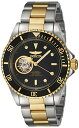 yÁzygpEJizINVICTA Pro Diver Men 40mm Stainless Steel + Gold Plated Gold + Stainless Steel Black dial NH38A Automatic