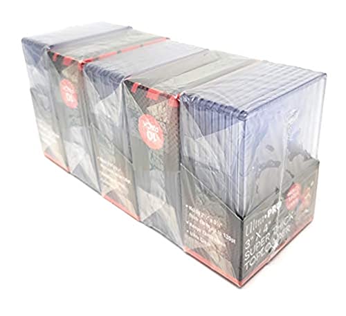 【中古】【未使用 未開封品】Ultra Proトップローダーパック 50枚入り 厚いカード用 野球 バスケ ホッケー アメフト