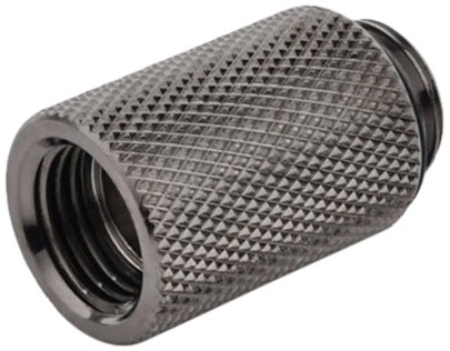 【中古】【未使用・未開封品】Bitspower IG1/4インチスレッド用 エクステンダー 25mm スパークルブラック