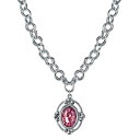 【中古】【未使用・未開封品】1928 Jewelry スワロフスキーエレメントペンダントネックレス 16インチ+3インチエクステンダー, One Size, 金属, 宝石なし。